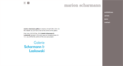 Desktop Screenshot of en.marion-scharmann.com